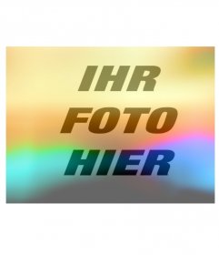 Wirkung von bunten Lichtern auf Ihre Fotos zu setzen