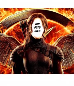 Fotomontage mit dem Plakat von Hunger Games anpassen