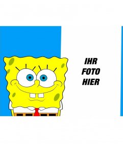 Collage, um Ihr Foto mit SpongeBob setzen