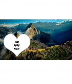 Machu Picchu Postkarte