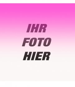 Fotografische Filter mit rosa Farbverlauf von oben nach Ihr Profil anpassen Bilder oder Avatare Online Ihres sozialen Netzwerken