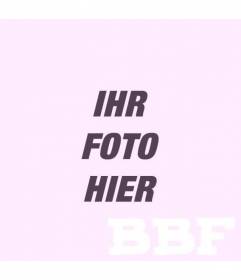 Lilac Foto-Filter, um Farbe Ihre Fotos mit Text, dass bringt BBF: bester Freund für immer
