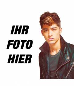 Fotomontage mit Dj Malik von One Direction