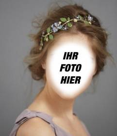 Fotomontage einer Hofdame mit Ihrem Foto zu bearbeiten