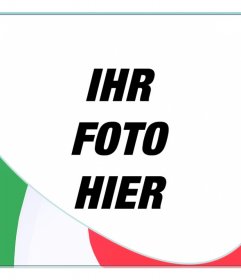 Montage, um die Farben von Italien in Ihr Foto setzen
