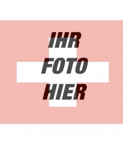 Bilder der Schweizer Flagge zum Aufbringen auf Ihr Foto