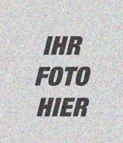 Photo Wirkung des Fernsehens Lärm um Ihre Fotos online zu bewerben.