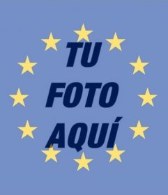 Flagge der Europäischen Union in Ihrem Foto zu setzen
