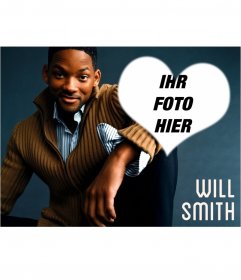 Collage von Will Smith mit Ihrem Foto