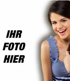 Fotomontage mit Prominenten und beliebt