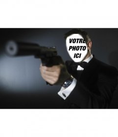 Photomontage de James Bond (Daniel Craig) Photo montage de mettre votre photo sur James Bond