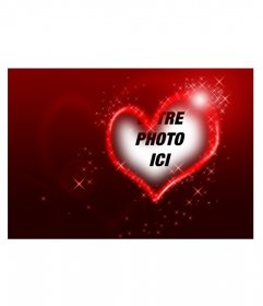 Photomontages romantique davoir votre photo dans une lumière coeur
