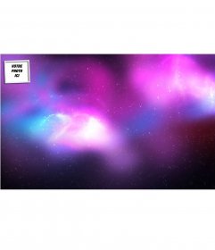 Arrière-plan Twitter personnalisable avec votre espace photo couleur