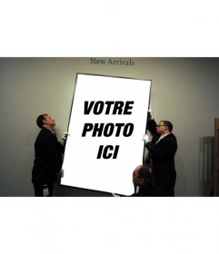Une nouvelle image est arrivé au musée, qui est le protagoniste? Effet amusant