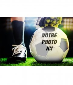 Photomontage de mettre votre photo sur un ballon de soccer