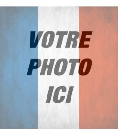 Drapeau de la République française à mettre dans votre photo Envoyez un message