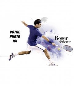 Collage de Roger Federer
