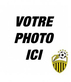 Photomontage avec Deportivo Tachira FC bouclier pour faire un collage avec vos photos