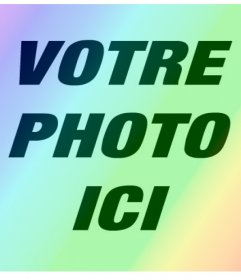 Filtrez vos photos avec les couleurs de larc en ciel