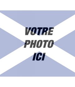 Collage spécial avec le drapeau écossais