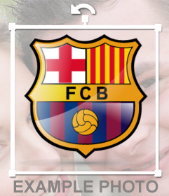 Collez le logo Barca à vos photos avec cet autocollant officiel de joint