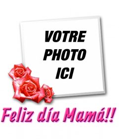 Carte pour la fête des mères avec le texte TE QUIERO MAMÁ!