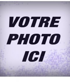 Violet effet de filtre avec une touche rustique à ajouter à vos photos