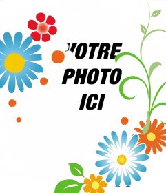En forme doeuf de cadre pour célébrer leffet photo éditable Pâques avec votre photo pour décorer avec des fleurs en forme doeuf et coloré, spécial pour célébrer Pâques en utilisant cet effet que votre photo de profil