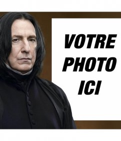 Effet photo avec Rogue de Harry Potter de télécharger une photo