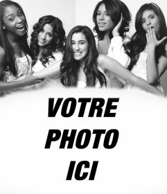 Fifth Harmony en noir et blanc pour modifier 