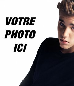 Téléchargez votre photo à côté de Justin Bieber. effet