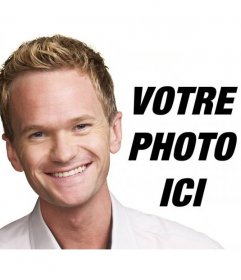 Photomontage de Barney de How I Met Your Mother à personnaliser avec votre photo et texte