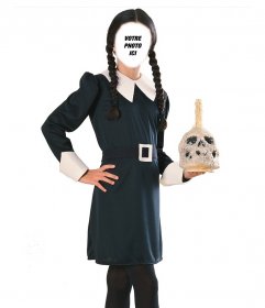 Créer un photomontage terrifiant avec cette photographie de mercredi Addams