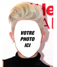 Photomontage davoir la coiffure de Miley Cyrus et