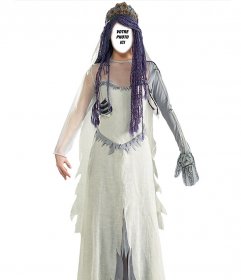 Photomontage dun costume de Corpse Bride vous pouvez modifier en ligne