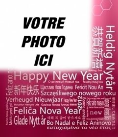 Voeux de Nouvel An dans différentes langues pour mettre votre photo