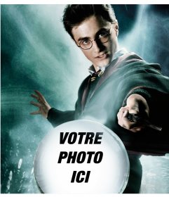 Photomontage de Harry Potter avec un