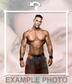 Autocollant WWE de lutteur John Cena
