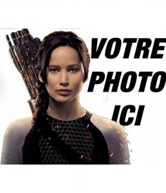 Photomontage avec Katniss dans Hunger Games