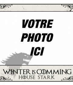 Cadres familles Game of Thrones
