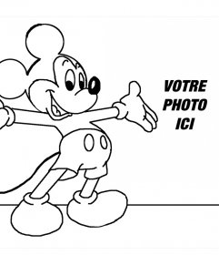 Téléchargez votre photo et la peinture Mickey Mouse avec cet effet photo effet