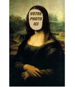 Photomontage de Mona Lisa de mettre en ligne votre visage