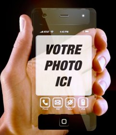 Mobile transparent avec votre photo