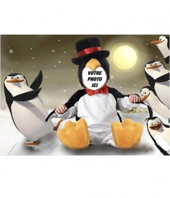 Costume de pingouin virtuel pour les enfants que vous pouvez modifier