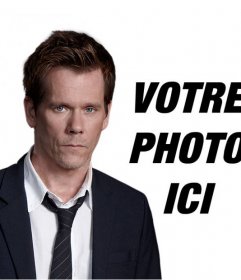 Faire de ce photomontage et avoir une photo avec Kevin Bacon, acteur de la série TV "de ce qui suit"