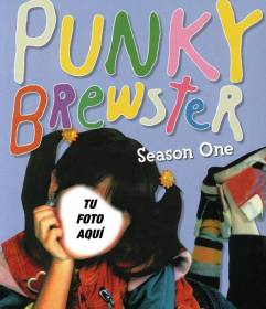 Photomontage de Punky Brewster, la série pour enfants célèbres 80