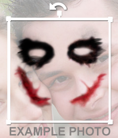 Autocollant pour devenir le Joker 