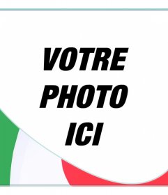 Montage de mettre les couleurs de lItalie dans votre photo