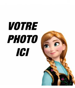 Princesse Anna de Frozen dans vos photos avec cet effet gratuit