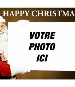 Photomontage pour créer cet amusement de Noël où le Père Noël semble tenir la photo que vous téléchargez et ont une carte originale, vous pouvez envoyer à vos proches et leur souhaiter un Joyeux Noël. Cet effet est gratuit et vous pouvez le modifier avec une image